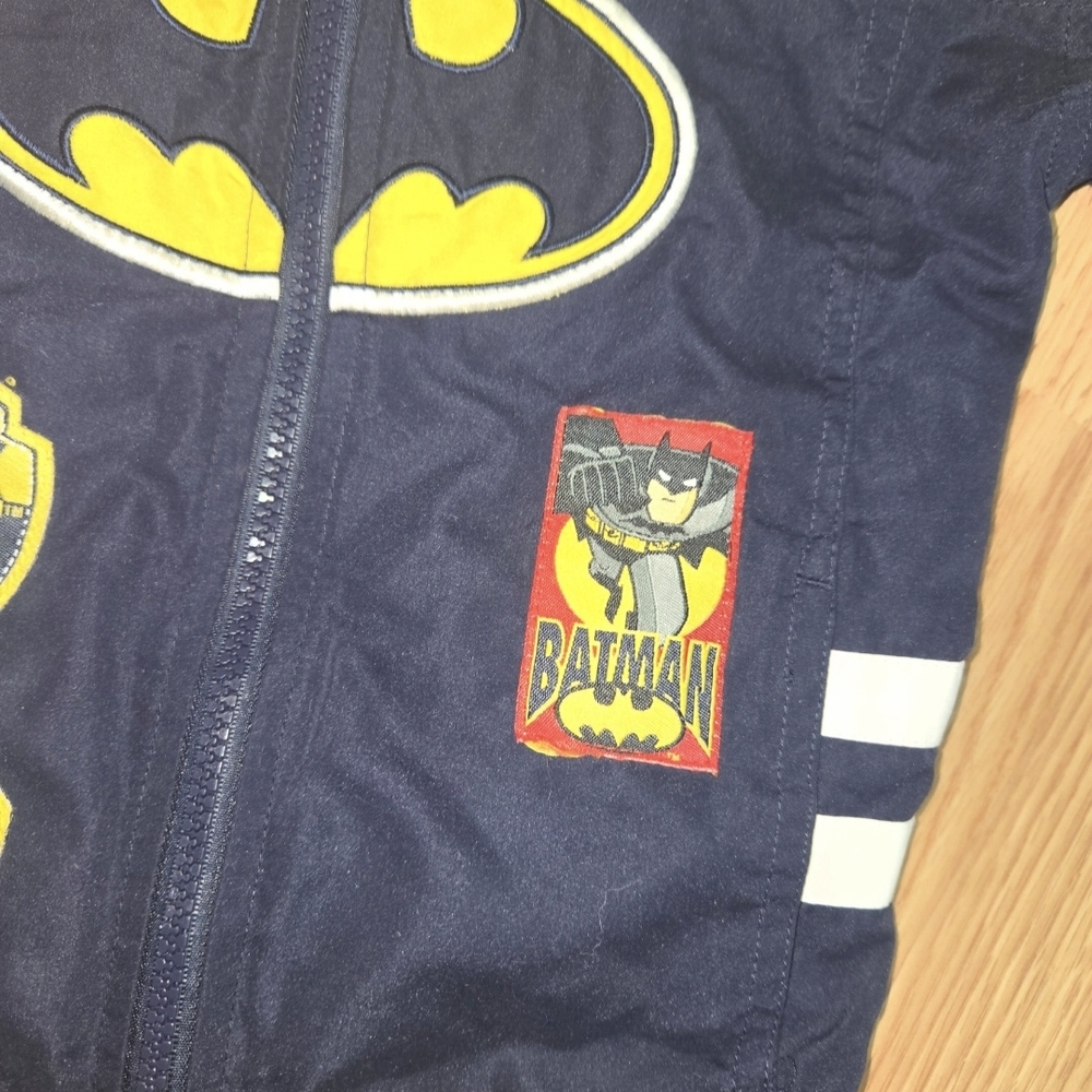 vintage Y2K DC Comics boys' Batman The Dark Knight tracksuit jacket - Picture 3 of 6